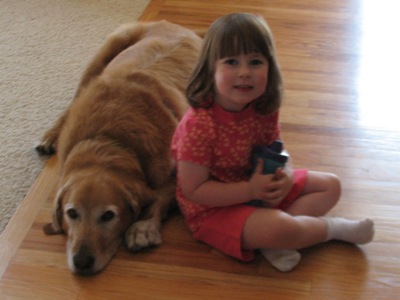 Rex and his new sister!