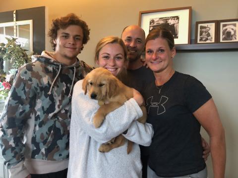 Remy and his new family